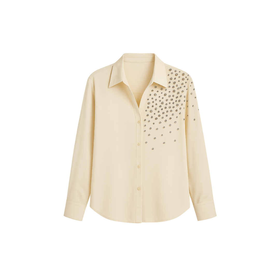 Camisa con brillos